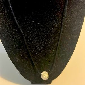 Unisex Thin Satin 100% Silk Cord Necklace with rainstorms round charms.